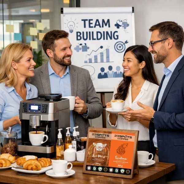 Kaffee und Teambuilding